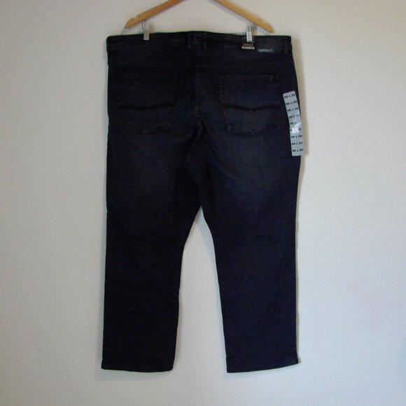 Buffalo David Bitton Travis X Slim Straight Stretch Dark Wash Jeans NEW 46 x 30 - Picture 12 of 15